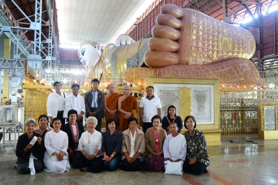 วัดป่ายางหัวช้าง ทัวร์พม่า 27 - 29 ต.ค.2557