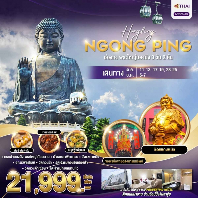 ทัวร์ฮ่องกง พระใหญ่นองปิง 
