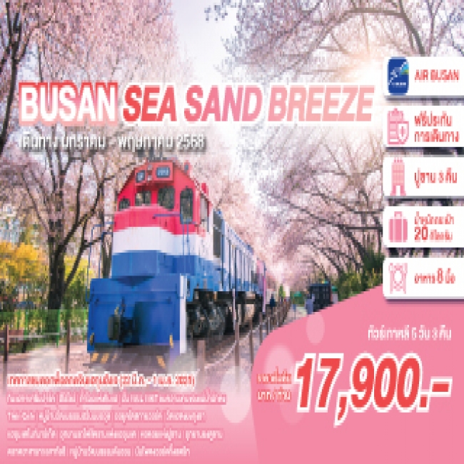 ทัวร์เกาหลี BUSAN SEA SAND BREEZE